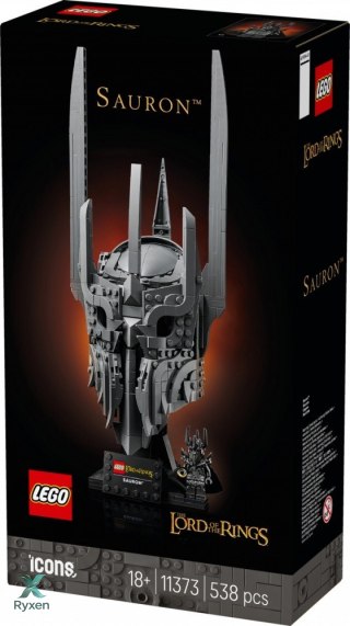 Klocki icons 11373 władca pierścieni: hełm saurona LEGO