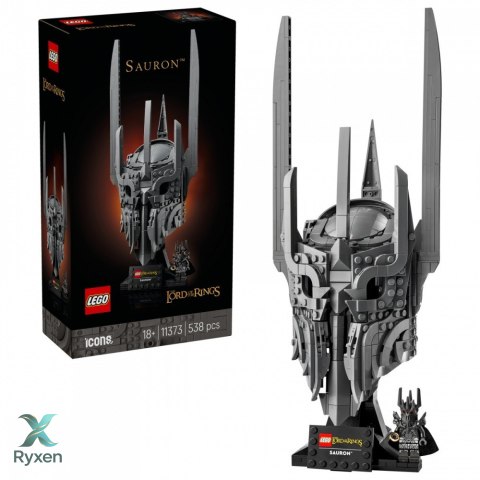 Klocki icons 11373 władca pierścieni: hełm saurona LEGO