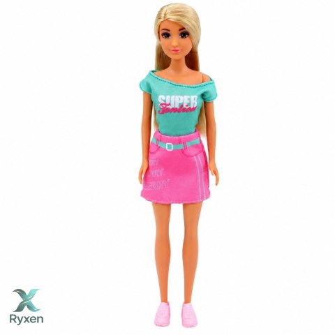 Lalka Anlily Ze Zwierzątkiem Piesek Szczeniak Akcesoria Legowisko Zestaw LEAN TOYS