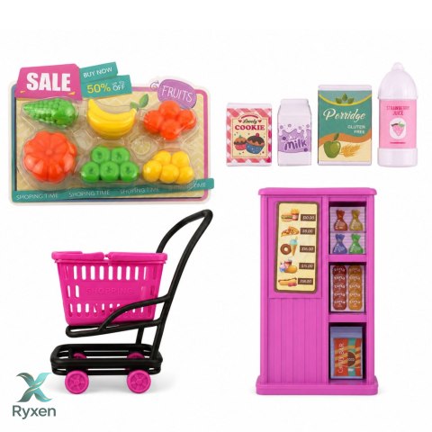 Lalki Anlily Rodzina w Supermarkecie Sklep Lalka W Ciąży Akcesoria Zestaw LEAN TOYS