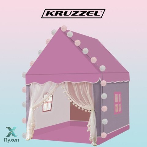Namiot dla dzieci- różowy Kruzzel 22653 KRUZZEL