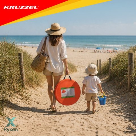 Namiot plażowy dla dzieci - niedźwiadek Kruzzel KRUZZEL