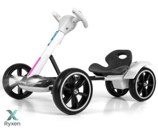 Pojazd gokart na akumulator bolt biały MILLY MALLY