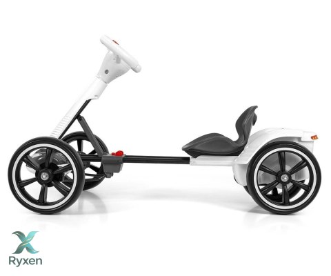 Pojazd gokart na akumulator bolt biały MILLY MALLY