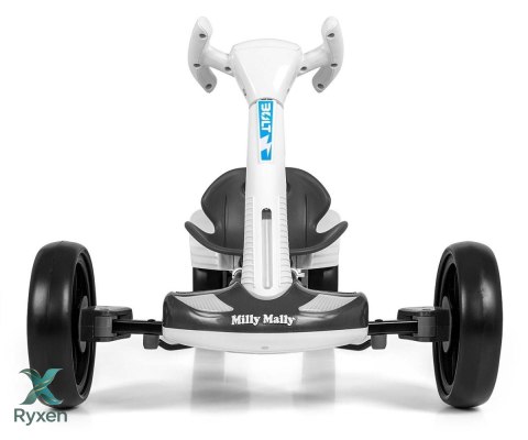 Pojazd gokart na akumulator bolt biały MILLY MALLY