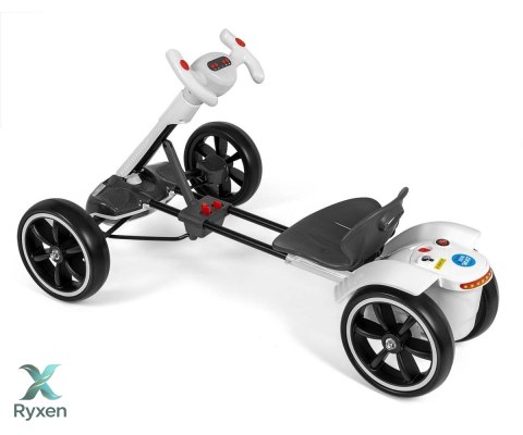 Pojazd gokart na akumulator bolt biały MILLY MALLY