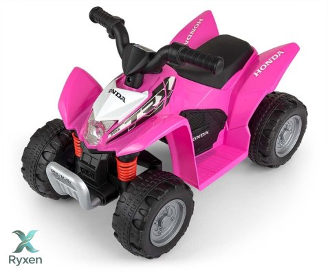 Pojazd quad na akumulator honda atv różowy MILLY MALLY