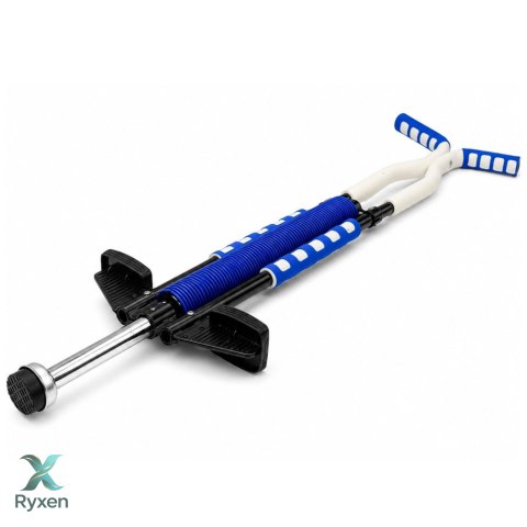 Skoczek Drążek Pogo Do Skakania Dla Dzieci Jump Stick Do 70kg Niebieski LEAN TOYS