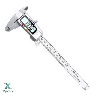 Suwmiarka Elektroniczna Cyfrowa LCD Precyzyjna Ze Stali Nierdzewnej 150 mm LEAN