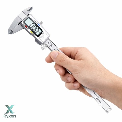 Suwmiarka Elektroniczna Cyfrowa LCD Precyzyjna Ze Stali Nierdzewnej 150 mm LEAN