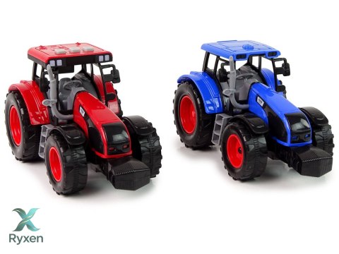 Zestaw Farma Laweta Ciężarówka Traktor Dźwięk Światła 3 El. LEAN TOYS