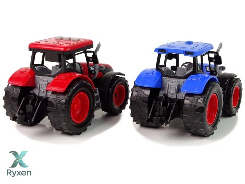 Zestaw Farma Laweta Ciężarówka Traktor Dźwięk Światła 3 El. LEAN TOYS
