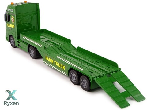 Zestaw Farma Laweta Ciężarówka Traktor Dźwięk Światła 3 El. LEAN TOYS