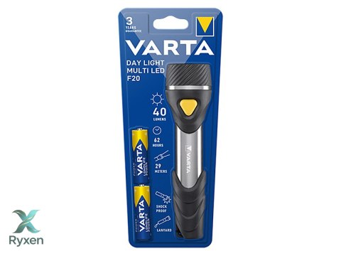 71-341# Latarka ręczna f20 varta day light multi led 9 x 5mm led Blow
