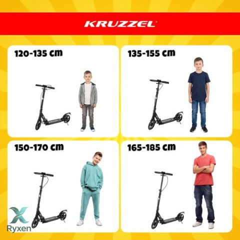 Hulajnoga Kruzzel Hyperion B 26142 KRUZZEL