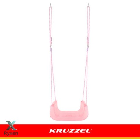 Huśtawka dla dzieci 3w1 pastelowa Kruzzel KRUZZEL