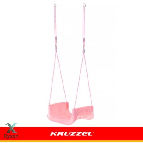 Huśtawka dla dzieci 3w1 pastelowa Kruzzel KRUZZEL