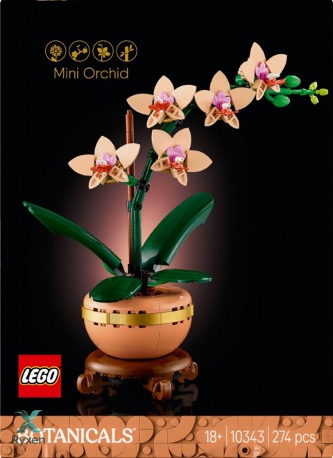 Klocki botanicals 10343 mała orchidea LEGO