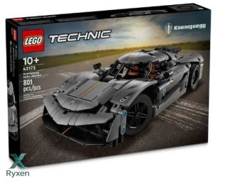 Klocki technic 42173 szary hipersamochód koenigsegg jesko absolut LEGO