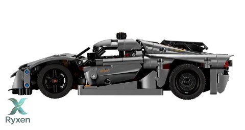 Klocki technic 42173 szary hipersamochód koenigsegg jesko absolut LEGO