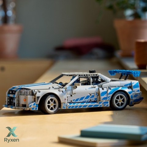 Klocki technic 42210 samochód nissan skyline gt-r (r34) z filmu za szybcy, za wściekli LEGO
