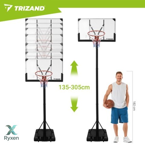 Kosz do koszykówki 305cm Trizand TRIZAND