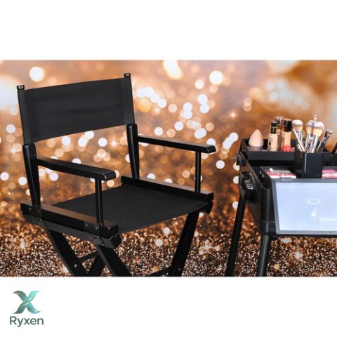 Krzesło do makijażu drewniane Beautylushh 25414 BEAUTYLUSHH