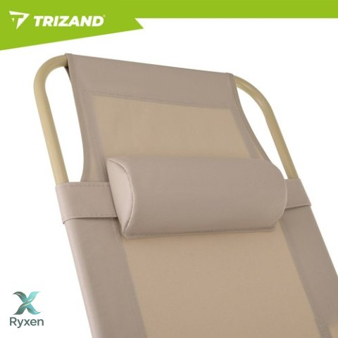 Leżak ogrodowy składany 60x177x30cm Trizand TRIZAND