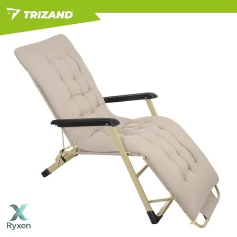 Leżak ogrodowy składany 60x177x30cm Trizand TRIZAND