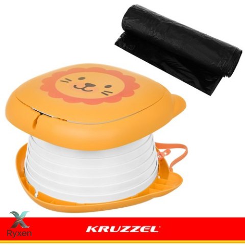 Nocnik przenośny/turystyczny - lew Kruzzel KRUZZEL