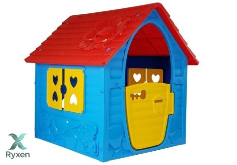 Domek Ogrodowy Dla Dzieci 456 Niebieski DOREX