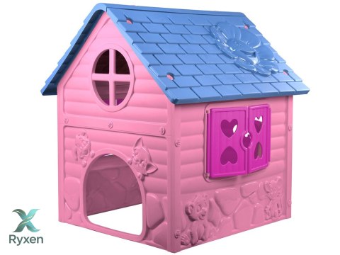 Domek Ogrodowy Dla Dzieci 456 Różowy DOREX