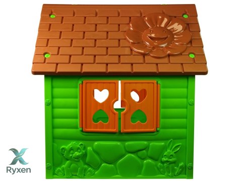 Domek Ogrodowy Dla Dzieci 456 Zielony DOREX