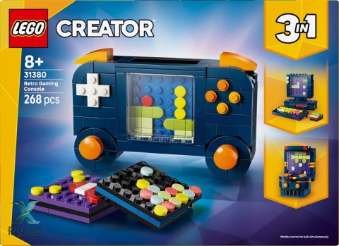 Klocki creator 31380 konsola do gry retro LEGO