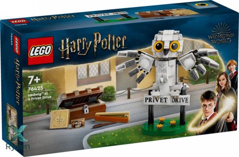 Klocki harry potter 76425 hedwiga z wizytą na ul. privet drive 4 LEGO