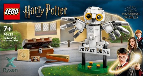 Klocki harry potter 76425 hedwiga z wizytą na ul. privet drive 4 LEGO