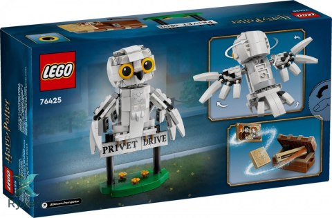 Klocki harry potter 76425 hedwiga z wizytą na ul. privet drive 4 LEGO