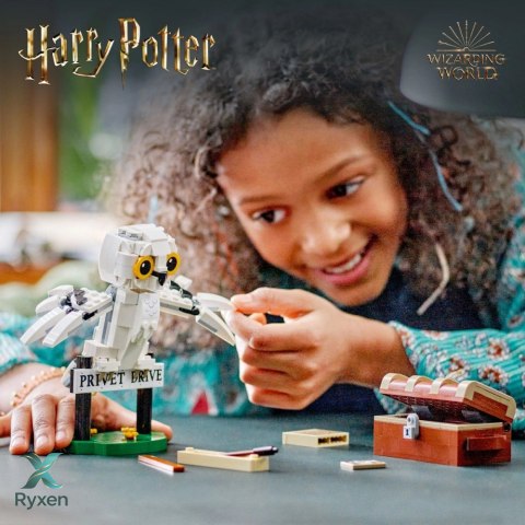 Klocki harry potter 76425 hedwiga z wizytą na ul. privet drive 4 LEGO