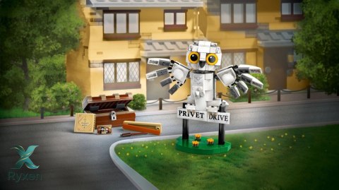 Klocki harry potter 76425 hedwiga z wizytą na ul. privet drive 4 LEGO