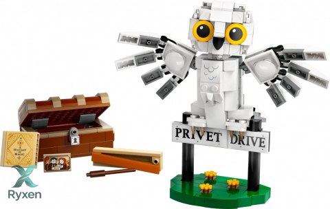 Klocki harry potter 76425 hedwiga z wizytą na ul. privet drive 4 LEGO