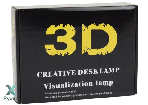 Lampka Bezprzewodowa Statuetka Piłka 3D LED Pilot LEAN TOYS