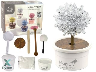 Magiczne Drzewko Hodowla Kryształów Doświadczenia Srebrne LEAN TOYS