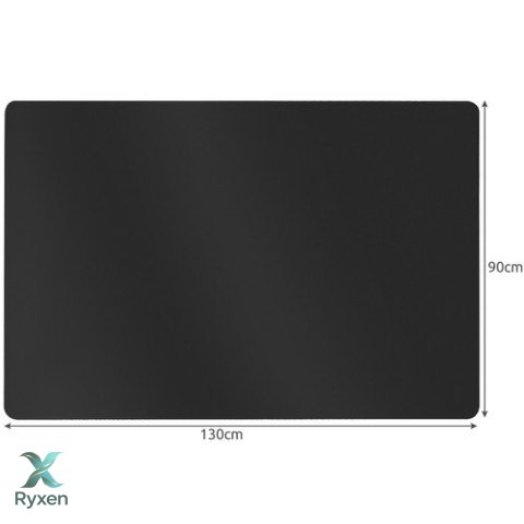 Mata ochronna pod krzesło 90x130cm RUHHY - czarna RUHHY