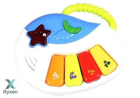 Pchacz Chodzik Telefon Pianinko Znikopis 3 w 1 LEAN TOYS