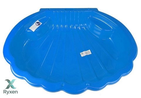 Piaskownica Basen Dla Dzieci 2w1 Muszelka Niebieska 110cm 2075 DOREX