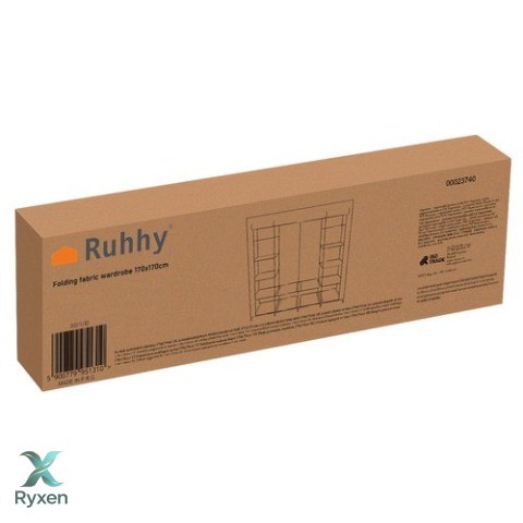 Szafa materiałowa składana 170x170cm Ruhhy 23740 RUHHY