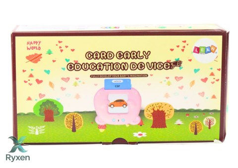 Tablet Do Kart Edukacja Nauka Języka Polski Angielski 224 Słowa Niebieski LEAN TOYS