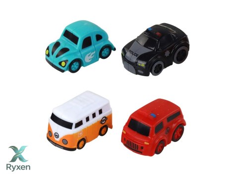 Zestaw Interaktywny Tor Przeszkód Dla Samochodzików Kolorowy LEAN TOYS