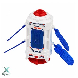 Zestaw Kosmiczny Statek Satelita Kapsuła Antena Komunikacyjna Astronauta LEAN TOYS