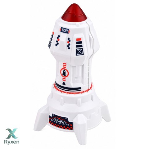 Zestaw Kosmiczny Statek Ufo Rakieta Wahadłowiec Kosmita Kosmonauta Antena LEAN TOYS